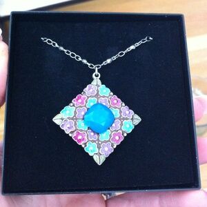 New Anne Koplik Flower necklace - never worn